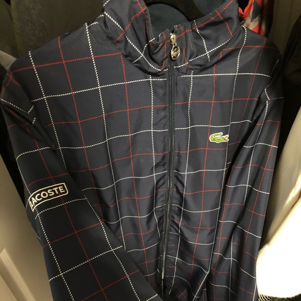 Lacoste jacket blue